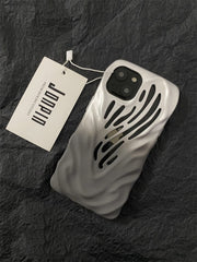 Titanium Gray Wind Hollowed iPhone Cases