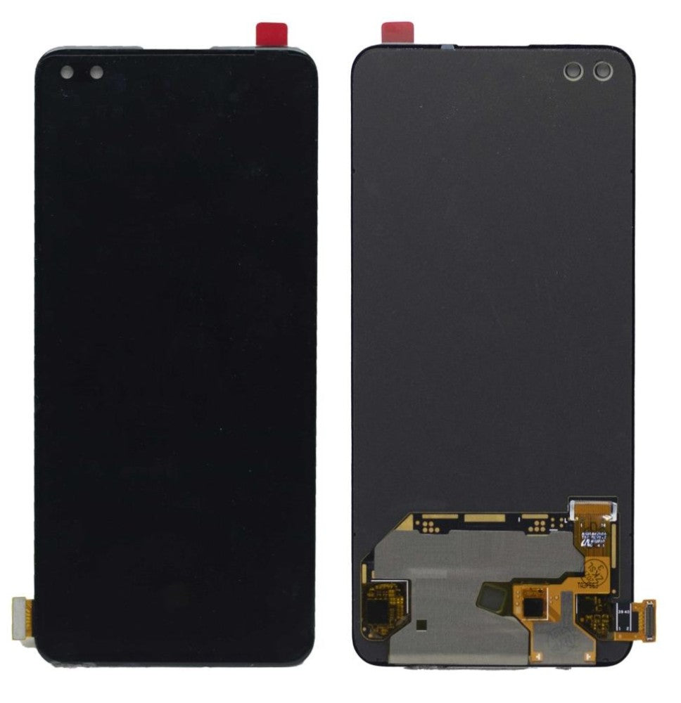 LCD with Touch Screen for OnePlus Nord - Black (display glass combo folder)